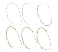 DEARMAMY 6pezzi Cerchietto Per Sposa Decorativo Raffinato Per Speciali Presenta Un Design e Unico