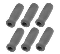 DEARMAMY 6pezzi Impugnature Per Stampelle Antiscivolo e Spesse Per Anziani Fasce Per Impugnature Che Proteggono Le Mani e Migliorano Aderenza Sul Manico Del Bastone Da Passeggio