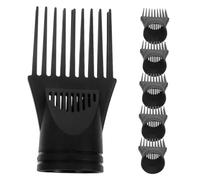 DEARMAMY 6pezzi Pettini Per Asciugacapelli Accessorio Per Asciugacapelli Per Phon Pettine in Plastica Pettine Denti Larghi Ugelli Per Styling Dei Strumento Per Parrucchiere