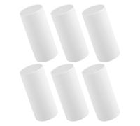 DEARMAMY 6pezzi Tubetti Vuoti in Plastica da Contenitori per Deodoranti Stick Ricaricabili Flaconi di Piccole Bottiglie con Tappi Adatti per Campioni Cosmetici Solidi e Balsami