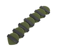 DEARMAMY 7 Pezzi Spugnette Make Up Dual Use Fondotinta e Polvere Materiale Resistente Facile Applicazione per Base Spugne per e Umido Matcha