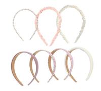 DEARMAMY 7pezzi Fasce Per Donne Larghe Elastiche Fasce Per Per Ragazze Accessori Per Per Feste e Usi Quotidiani