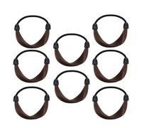 DEARMAMY 8 Pezzi Elastici per Capelli Resistenti e Morbidi Fasce Elastiche per Coda di Cavallo Accessori Protettivi per Capelli Lisci per Donne e Ragazze Senza Danni e Anti-aggrovigliamento