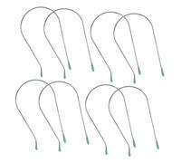 DEARMAMY 8 Pezzi Pin di arricciatura dei elettrici Clip per lo stile a forma di caldo Clip di riscaldamento dei bigodini Cilp Cilp bigottani a rulli caldi acciaio inossidabile 304