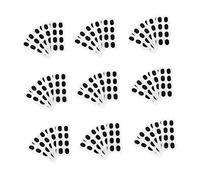 DEARMAMY 80paia Naselli per Occhiali in Schiuma Cuscinetti Nasali Adesivi e Comodi per Occhiali da Vista e Sole Adattabili Vari Montature