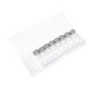 DEARMAMY 8pezzi Custodia Per Scatola Per Viaggio Realizzate in Abs e Pp Resistenti e Pratiche