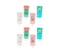 DEARMAMY 8pezzi Per Shampoo Comprimibile Dispenser Per Lozione Viaggio Sacchetto Per Emulsione Sacchetto Per Conservazione Emulsione Viaggio Bustine