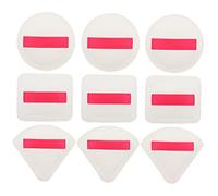 DEARMAMY 9 Pezzi Soffio di marshmallow donna spugne per il trucco piccolo soffio di miscelazione del trucco spugna cuscino per fondotinta forniture per il trucco delle donne pelle sintetica