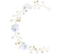 DEARMAMY Accessori Per Da Sposa Per Lo Stile Da Addio Al Nubilato Accessori Per Con Fiori Di Vite Da Sposa Con Fiori Reali Da Rivelare Per Matrimoni Copricapo In