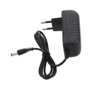 DEARMAMY Adattatore di Alimentazione 12v 1,5a Nero, Compatto per Router | Protezione da Sovraccarico, Compatibilità Estesa, per Striscia Led, Viaggio e Ufficio, Plastica e Lega