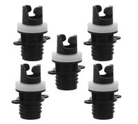 DEARMAMY Adattatore per Pompa di Gonfiaggio 5 Pezzi, Connettore Valvola Aria per Kayak, Paddle Board SUP e Gommoni Gonfiabili, Resistente all’Alta Pressione, Set Compatto per Sport