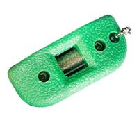 DEARMAMY Affilatore per Pattini da Ghiaccio Piccolo in ABS Verde 1 Pz