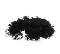 DEARMAMY Afro Curly Short Wig per Donne Nere Sintetica con Ricci Naturali e Frangia Corti e Voluminosi Regolabile con Clip Leggera e Facile Curare per Cosplay e Feste