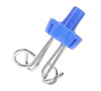 DEARMAMY Asta Portaflebo Portatile in Acciaio e Plastica Supporto Verticale Per Infusione Gancio Resistente Per Struttura Ospedaliera