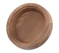 DEARMAMY Base Rotonda in Legno Massello per Grattugia a Cono, Supporto Antiscivolo e Staccabile per Cucina e Requisiti Culinari