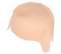 DEARMAMY Berretto Calvo in Gomma Realistico per Costume Bald Head Wig Cap Unisex per Halloween Cosplay e Spettacoli Teatrali