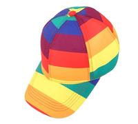 DEARMAMY Berretto da Baseball Uomo e Donna Visiera Color Arcobaleno, Cappellino Estivo Leggero per attività all’Aperto e Protezione Solare