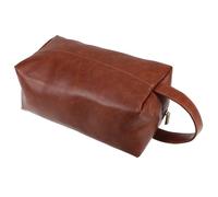 DEARMAMY Borsa Da Toilette in Pelle Pu Bacco Di Unimento Per Il Trascito E Campio Di Campegno Business Organizzatore Di Elementi Essenziali Che Trasportano Elementi Essenziali