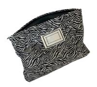 DEARMAMY Borsa per Cosmetici e Trucchetti da Viaggio in Tela, Pochette Portatile Maniglia, Design Semplice e Resistente, per Uso Quotidiano e Regali