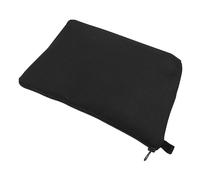 DEARMAMY Borsa per Cosmetici in Poliestere Design Cerniera Colore Nero Intenso e Resistente Trasporta Facilmente Rossetto Ombretto e Kit da Barba da Uomo per Viaggi e Lavoro come Organizer