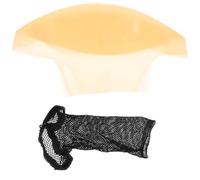 DEARMAMY Calotta Calva Professionale In Lattice Con Retina Per A Rete - Copertura Realistica Della Testa Calva Per Cosplay Trucco Teatrale Ed Effetti Speciali