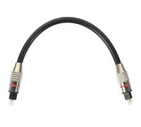 DEARMAMY Cavo Audio Ottico Digitale 0, 2m Pvc Nero Copri Connettore