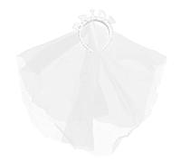 DEARMAMY Cerchietto Di Perle Nuziale Diademi Nuziali Per La Sposa Arredamento Fasce Da Sposa Fasce Per La Testa Nozze Doccia Banca Da Ragazza Perle Per Per Il Matrimonio Plastica