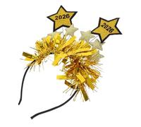 DEARMAMY Cerchietto per Capelli di Capodanno Cerchietto Year Design Stelle e Numeri per Eventi Festivi