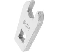 DEARMAMY Chiave Dinamometrica per Biciclette 8mm in Acciaio Argento | Impugnatura Ergonomica, Presa Comoda, per Manutenzione Bici e Regolazione in Garage, per Tubi Olio e Freni