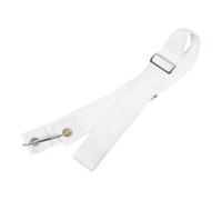 DEARMAMY Cinghia Centrale per Rete da Tennis Regolabile Bianca 170 Cm | Poliestere, 5cm di Larghezza, 0, 10cm di Spessore, per Parco e Backyard, Accessori Sport