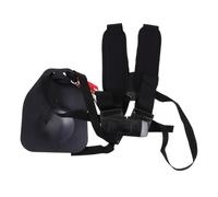 DEARMAMY Cinghia Doppia Imbottita per Decespugliatore e Tagliaerba Supporto Spalle e Petto, Tracolla Regolabile per Utensili da Giardino, Riduce Pressione su Mani e Polsi per Uso