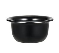DEARMAMY Ciotola Per Sapone Da Barba Plastica Ciotola Da Rasatura Resistente E Infrangibile Per Sapone Da Rasatura E Pennello Design Elegante Accessorio Per Uomo