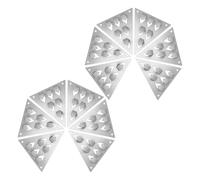 DEARMAMY Clip di Montaggio Insonorizzata 12 Pezzi, Supporto per Canale Resiliente per Pannelli Acustici, Clip di Isolamento Acustico per Pareti e Soffitti, Hardware per Fissaggio Rapido