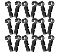 DEARMAMY Clip per Fari a LED per Casco Gancio Antiscivolo Set da 40 Pezzi Supporto Robusto per Montaggio Luci su Casco Accessori per Sicurezza di Minatori Vigili del Fuoco e Lavoratori