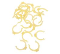 DEARMAMY Clip per Zoccolo Mobili 20 Pezzi Morsetti per Gambe Armadio Plastica Supporti Battiscopa per Piedini Cucina Resistenti e Antiscivolo Accessori per Casa Negozi e Hotel