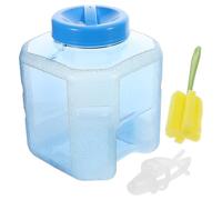 DEARMAMY Contenitore Acqua da Campeggio 7,5 in PVC e PC Portatile | Uso in Campeggio e Casa, Manico Esterno Solido, Design Versatile, per Acqua Potabile