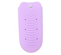 DEARMAMY Copertura isolante in silicone tampone per piastra tampone di isolamento termico portatile strumento caldo silicio custodia borsa arricciacapelli Gel di silice Viola,porpora