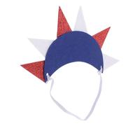 DEARMAMY Copricapo per Il Dell'indipendenza degli Usa Fascia per in Tessuto Non Tessuto del 4 Luglio Design della Statua della Libertà per La Festa Nazionale