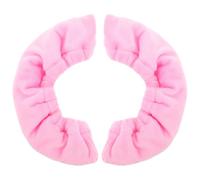 DEARMAMY Coprilama Struttura Rigida in Poliestere Rosa per Pattini da Ghiaccio Protezione Resistente per Scarpe da Hockey e Pattinaggio Artistico