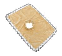 DEARMAMY Coprilettino in Poliestere Traspirante con Foro per Viso Morbido e Resistente per Centri Estetici Spa e Cliniche Dimensioni