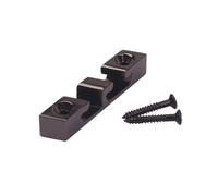 DEARMAMY Corde Accessorio per Basso a 3 Corde in Lega di Zinco Nero Fermo Leggero e Resistente per Mantenere la Giusta Tensione per Chitarra