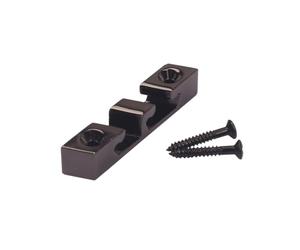 DEARMAMY Corde Accessorio per Basso a 3 Corde in Lega di Zinco Nero Fermo Leggero e Resistente per Mantenere la Giusta Tensione per Chitarra