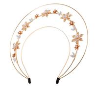 DEARMAMY Coroa Di Perle Per Donna Cerchietto Decorativo Per Cosplay Matrimonio e Feste Accessorio Elegante e Unico Per Ogni Occasione