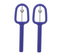 DEARMAMY Correttore di Spinta Lingua a U 2 Pezzi, Dispositivo per Esercizi Muscolari Orali, Allenatore la Forza della Lingua per Logopedia e Terapia del Linguaggio, Set Portatile