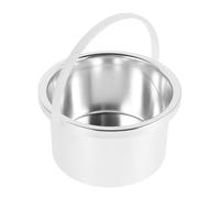 DEARMAMY Crogiolo Per Cera in Di Alluminio Diametro Inserto Per Pentola Per Scaldacera Pentola Interna Per Fusione Della Cera Adatto Per Depilazione e