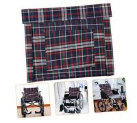 DEARMAMY Cuscino Schienale per Carrozzina Oxford Resistente e Traspirante Rimovibile Ergonomico per Schiena Accessori per Comfort Duraturo e Facile Installazione