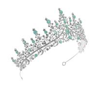 DEARMAMY Di Per Sposa Copricapo Barocco Fascia Per Lussuosa Per Matrimonio e Speciali