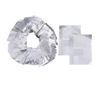 DEARMAMY Dischetti Manicure in Cotone e Pellicole in Alluminio Per Solvente Unghie 500 Pezzi 5 Confezioni Per Rimozione Gel e Smalto Uso Domestico e Salone