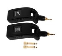 DEARMAMY Dispositivo Wireless per Chitarra e Basso Trasmettitore e Ricevitore Ricaricabili USB con Ore di Autonomia Audio Cristallino e Libertà di Movimento per Performance Live