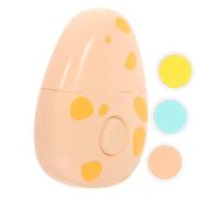 DEARMAMY Electric Nail Grinder For Safe And Quick Nail Trimming Tool Cute Cartoon Design Egg Shaped Nail File With Replaceable Grinding Heads